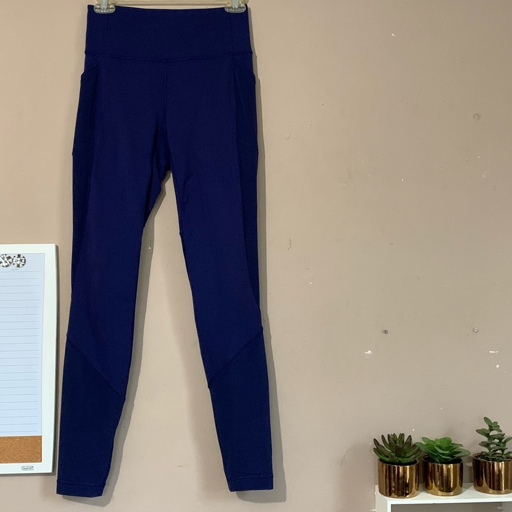 SOLD LULULEMON FIT PHYSIQUE TIGHT High Rise Mesh - Picture 4 of 10
